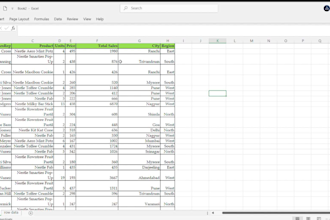 clean and format your excel data
