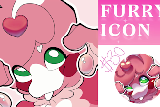 draw chibi furry icon