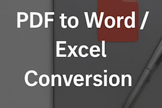 do fast hindi or english typing and PDF to word converrsion
