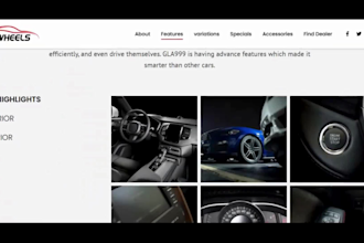 build car dealership website, automobile, autorepair website