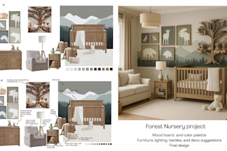 interior design nursery, kids and teens room