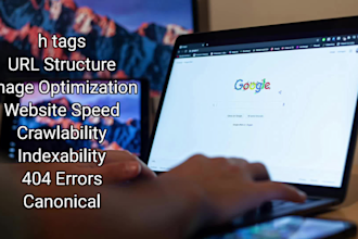 optimize onpage and technical SEO for wordpress, shopify, squarespace, wix