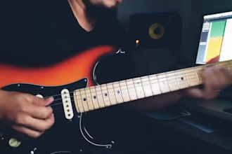 be your professional session electric guitarist
