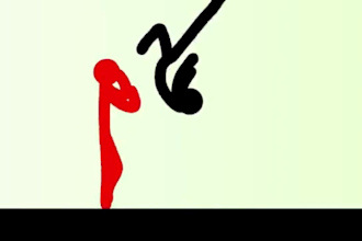 animate a 2d fighting stick figure stick figure animation stickman animation
