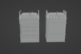 create 3d environment for game assets in unity and unreal