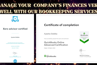 do quickbooks online setup, clean up, migration, bookkeeping