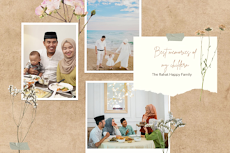 create best photo collage of your photo album