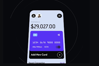 develop neobank, fintech and digital wallet banking app