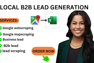 do targeted b2b lead generation sales lead local lead contact list building