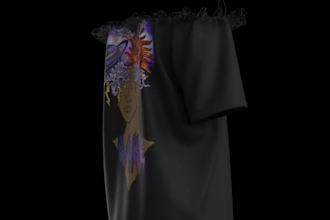 create 3d animation mockup video of your t shirt hoodie cap