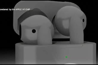 do 3d earbud airpod animation 3d gadget animation 3d industrial product design