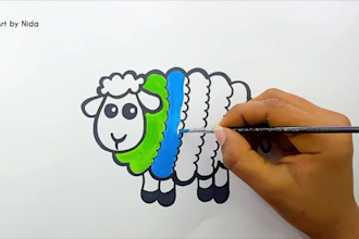 create original kids drawing videos for youtube channel