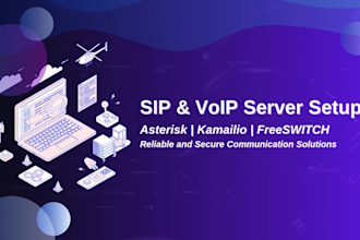 set up and configure sip, voip, and pbx servers