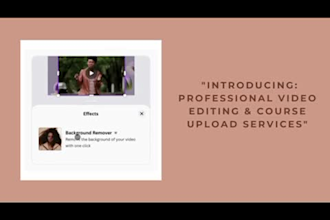 edit online course, video course to udemy, thinkific and lms website