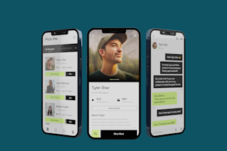 create a 3d app promo video and animated phone mockups
