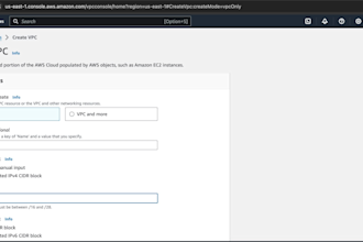 configure amazon web service vpc