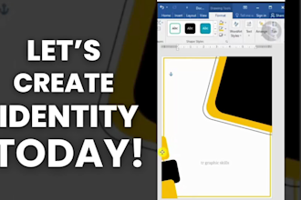 design letterhead business card and full stationery in 1 day