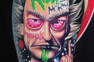 animate your tattoos with neon effects