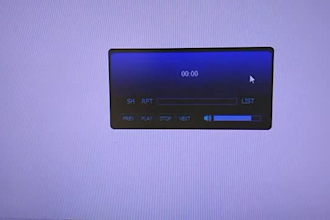 do custom html5 audio or video player