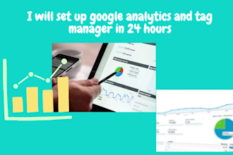 set up google analytics and tag manager