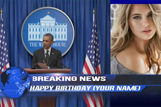 make barak obama wish happy birthday video custom