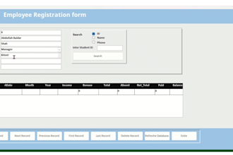 design ms access database for your home or business
