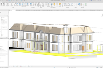 design 3d revit bim model