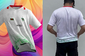 design awesome cricket and football jersey and t shirt for you