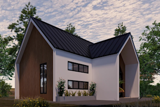 give a professional tiny house design 2d 3d