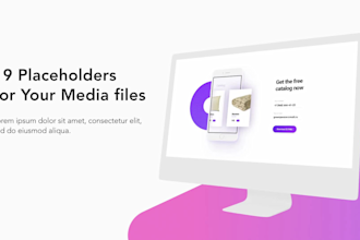 do professional  website and app promo video