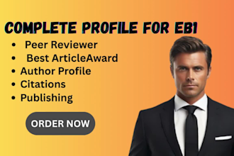 write and published a research article for eb1, eb2