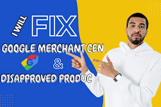 fix google merchants center disapproved product listing