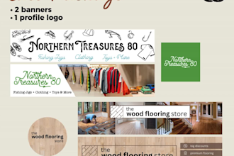 create an ebay billboard banner and profile image