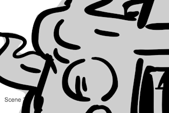 draw storyboard animation, presentation,music video and etc