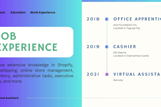 be your shopify assistant