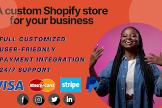 customize shopify store for you