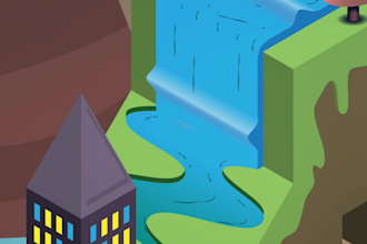 create custom 2d 3d saas explainer video, 3d isometric explainer animation video