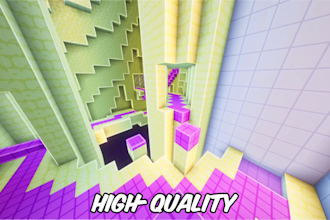 record high quality minecraft parkour footage