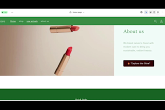 create a pro shopify or woocommerce store with SEO