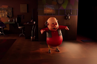 animate 3d characters in maya and blender