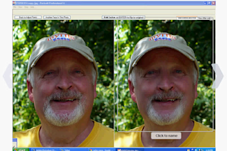provide airbrushing for up to 2 faces in any photo