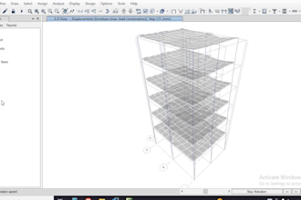 work on structural designing, analysis and drafting using etabs or sap2000