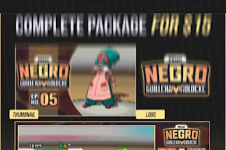 design epic pokémon overlays for twitch and youtube