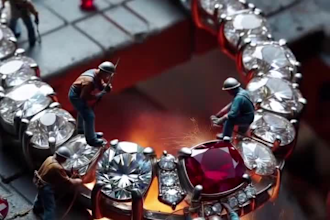 do 3d cad jewelry animation ai art ai miniature video cgi  vfx jewelry design