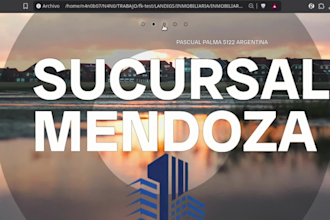 creo webs wordpress, landing pages y flask apps