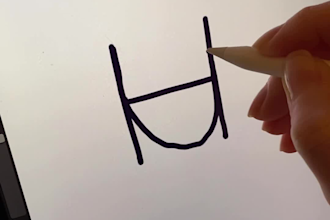 do for you minimalist custom name logo