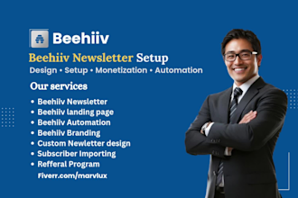beehiiv newsletter beehiiv landing page beehiiv ai newsletter beehiiv automation