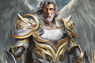 draw a professional image of the hero, with animation ai