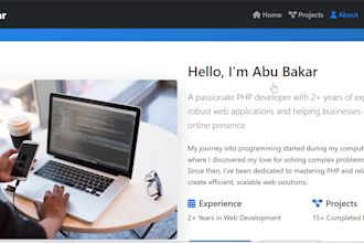 develop or fix your PHP mysql website or web application