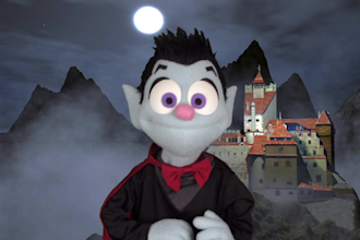 have deadward the vampire create a puppet video